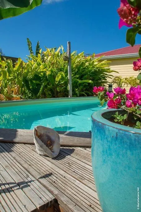 La Maison Creole, Les Gites Titanse, 3 Chambres. Capesterre 0*,  Guadeloupe