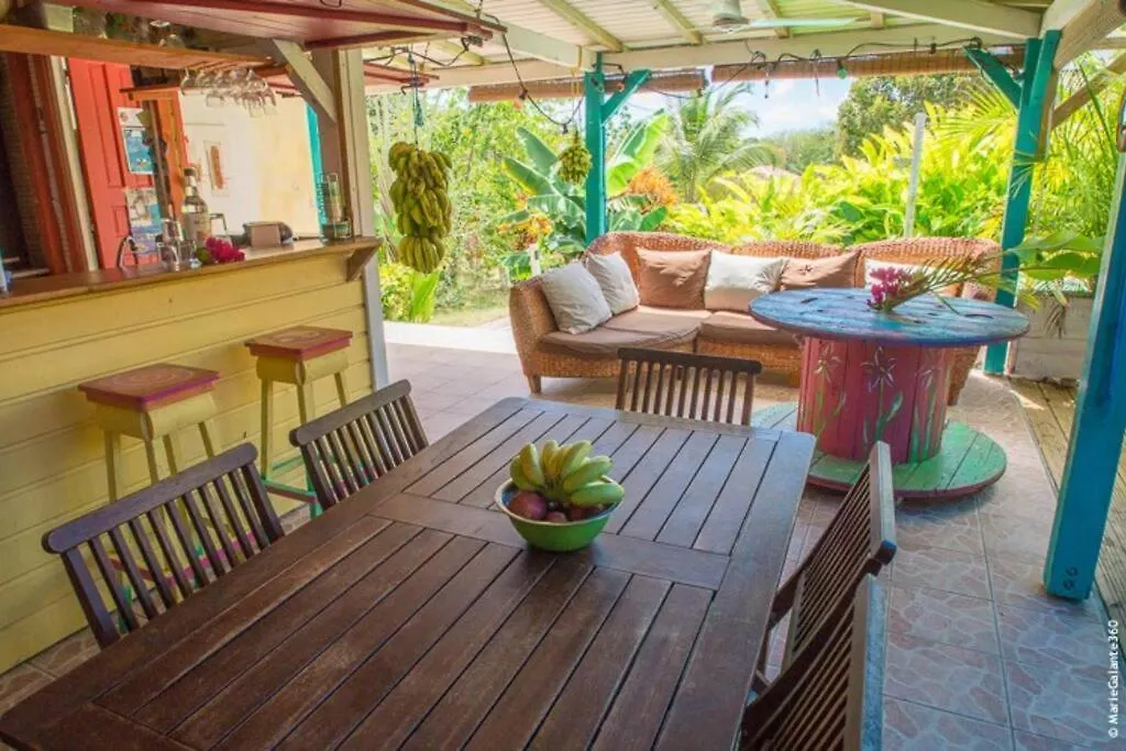 La Maison Creole, Les Gites Titanse, 3 Chambres. Capesterre 0*,